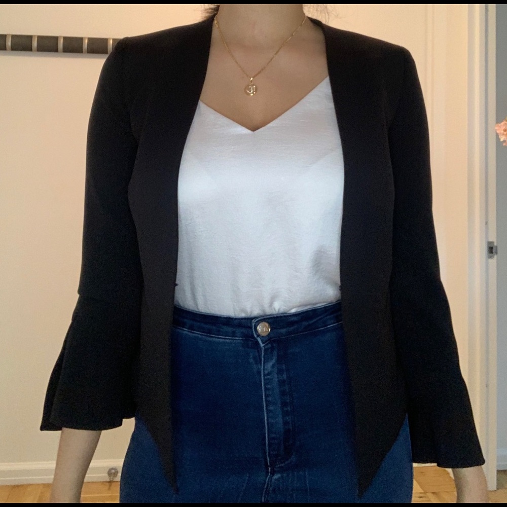Back flare blazer